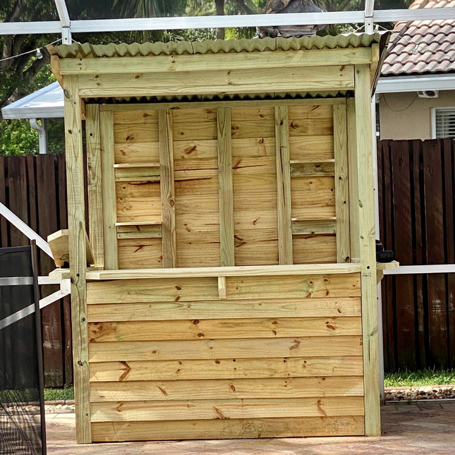 6 x 4 The Temple Bar (SMALL) - Outdoor Bar Structures | Patioza