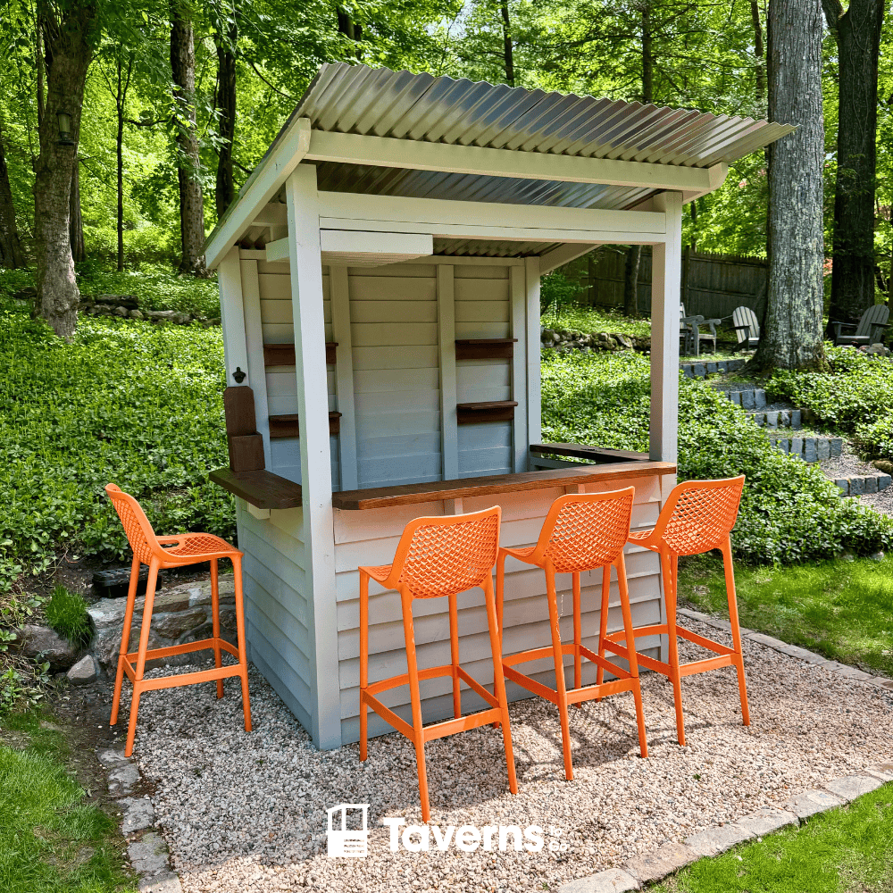 6 x 4 The Temple Bar (SMALL) - Outdoor Bar Structures | Patioza