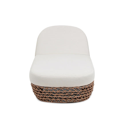 Willow - Sunbrella Upholstered Patio Lounger - Chaises | Patioza