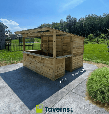 10 x 10 The Storehouse - Outdoor Bar Structures | Patioza