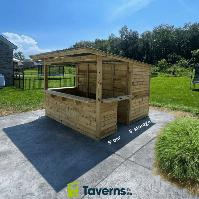 10 x 10 The Storehouse - Outdoor Bar Structures | Patioza