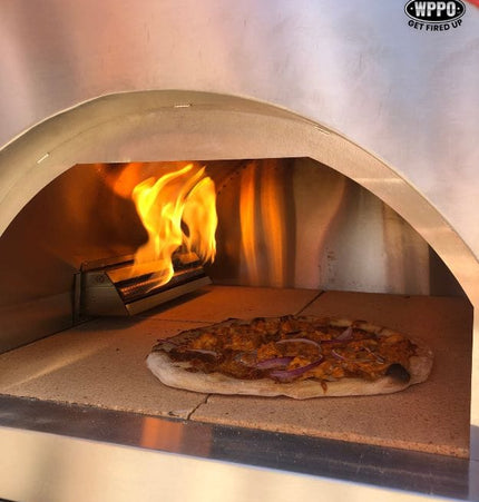 Traditional 25" Dual Fueled Pizza Oven With Gas Attachment - Wood and Gas Powered - Multi Fueled | Patioza