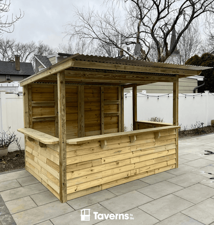 10 x 7 The 7 - Up (X - Large) - Outdoor Bar Structures | Patioza
