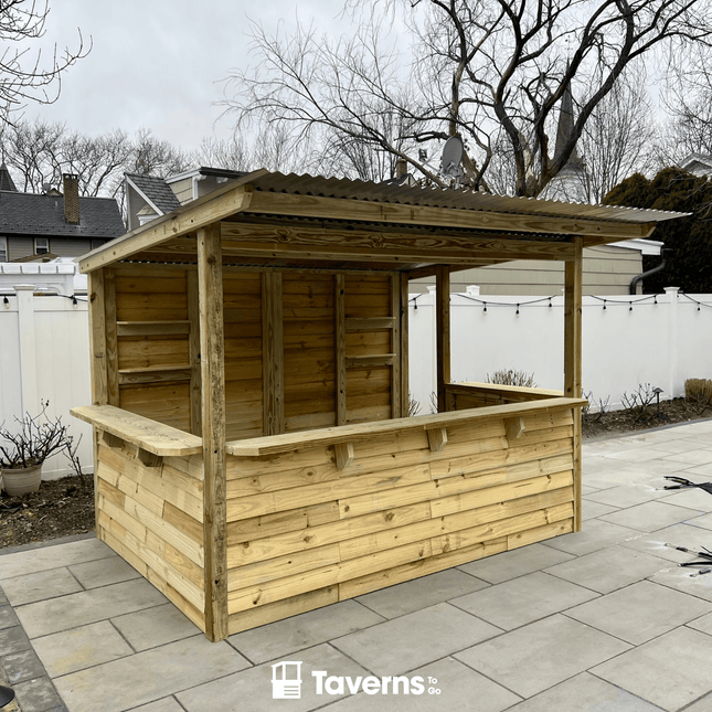 10 x 7 The 7 - Up (X - Large) - Outdoor Bar Structures | Patioza
