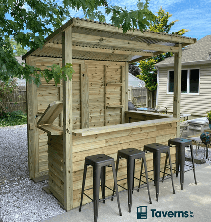 8 x 5 The Castlebar (MEDIUM) - Outdoor Bar Structures | Patioza