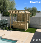 7' x 6'... (3) swings / Pergola