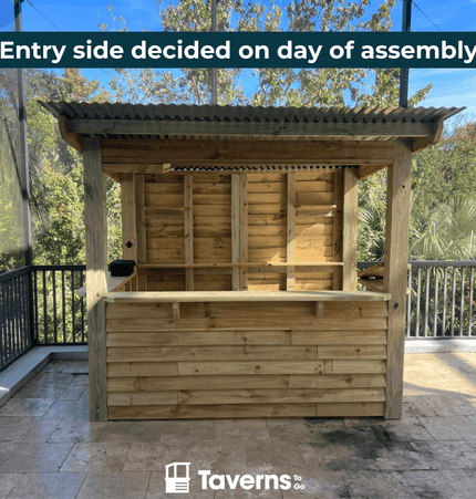 9 x 6 Castlebar Deluxe (MEDIUM) - Outdoor Bar Structures | Patioza