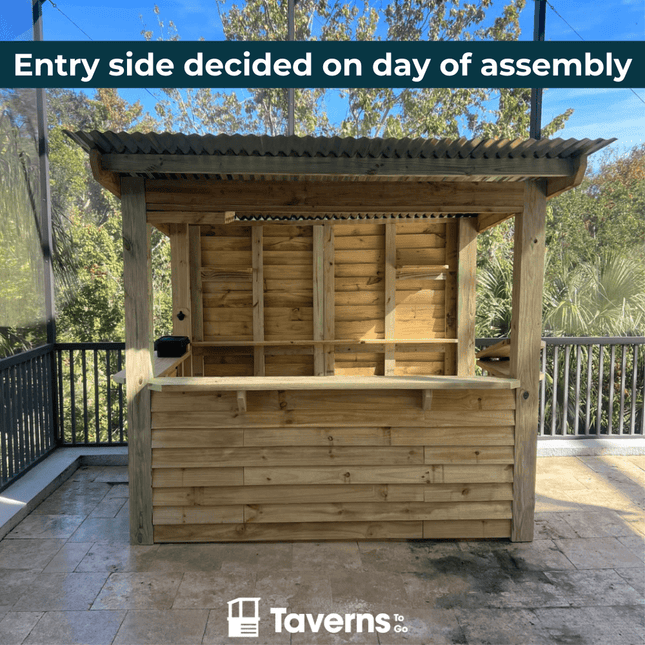 9 x 6 Castlebar Deluxe (MEDIUM) - Outdoor Bar Structures | Patioza