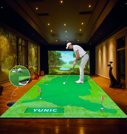 Golf Putting Green (16ft, Style US Map) - Putting Green | Patioza