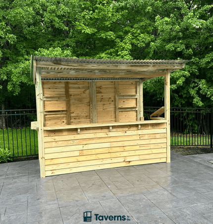 10 x 5 The Dunbar (LARGE) - Outdoor Bar Structures | Patioza