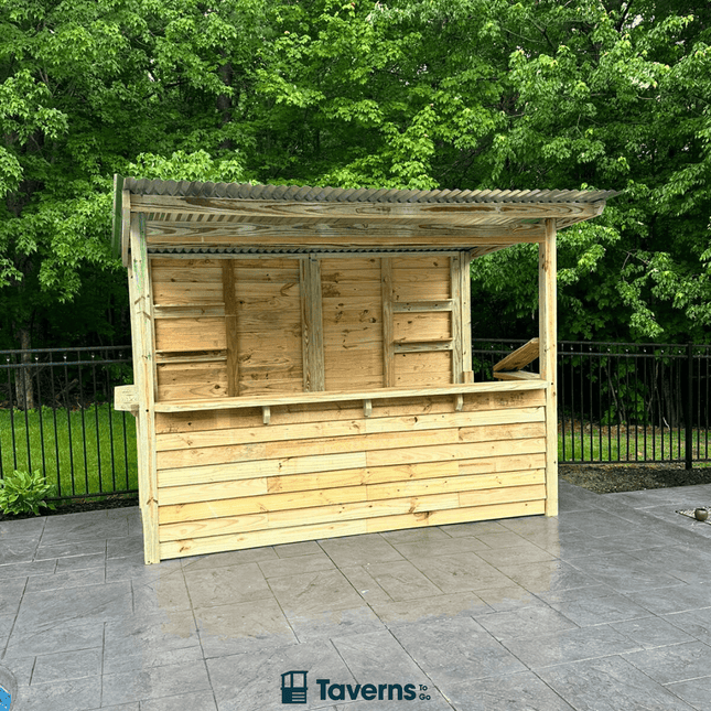 10 x 5 The Dunbar (LARGE) - Outdoor Bar Structures | Patioza