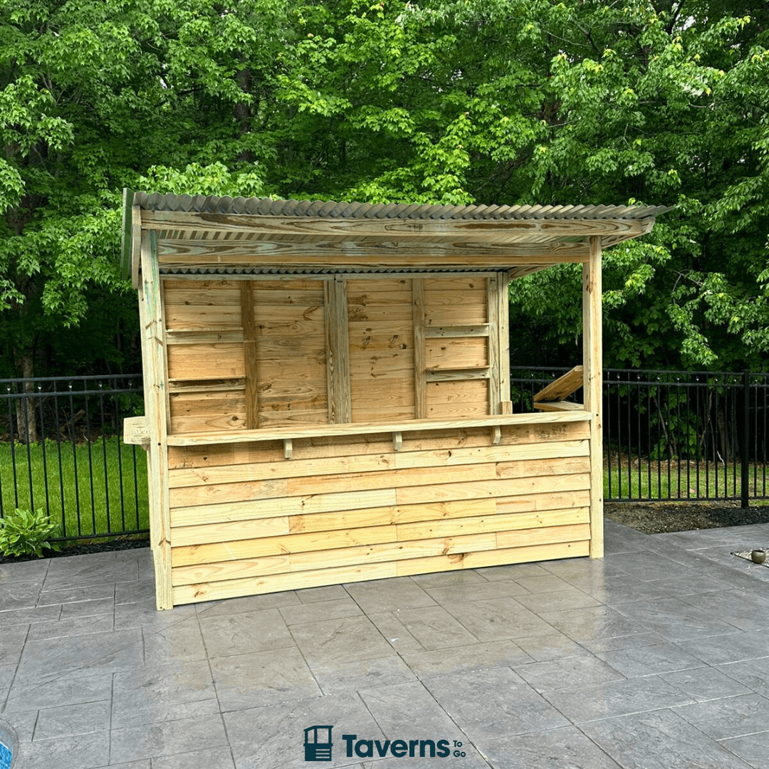 10 x 5 The Dunbar (LARGE) - Outdoor Bar Structures | Patioza
