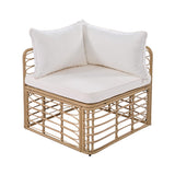 Alora 7-Piece Outdoor All-Weather Rattan Patio Sofa Set With Cushions (SAK47230) - Outdoor Furniture Sets | Patioza