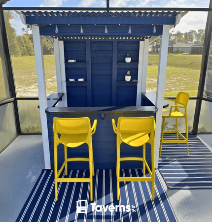 6 x 4 The Temple Bar (SMALL) - Outdoor Bar Structures | Patioza