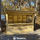 11 x 6 Dunbar Deluxe (LARGE) - Outdoor Bar Structures | Patioza