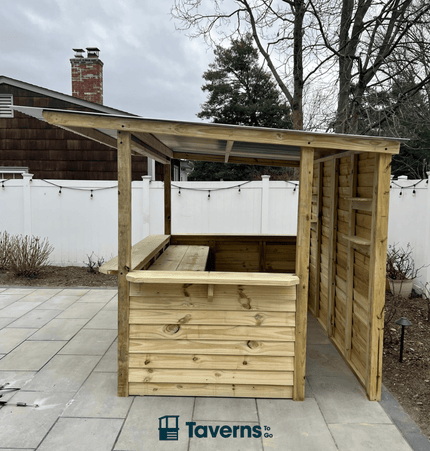 10 x 7 The 7 - Up (X - Large) - Outdoor Bar Structures | Patioza