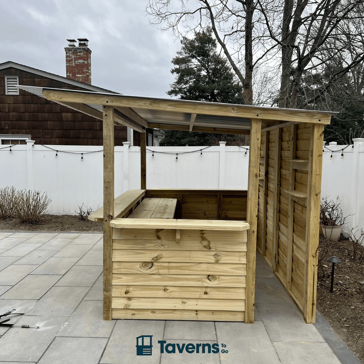 10 x 7 The 7 - Up (X - Large) - Outdoor Bar Structures | Patioza