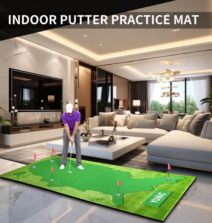 Golf Putting Green (16ft, Style US Map) - Putting Green | Patioza