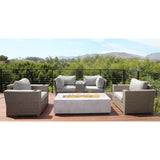 Outdoor Elegance Conversation Set With Fire Pit - 2 Piece Outdoor Sets | Patioza