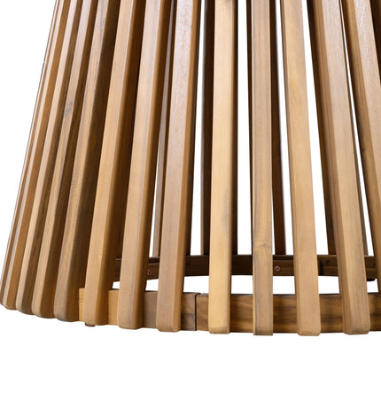 Patio Set Outdoor Acacia Wood Furniture Sets - Braided Dining Chairs & Dining Table - Patio Furniture | Patioza