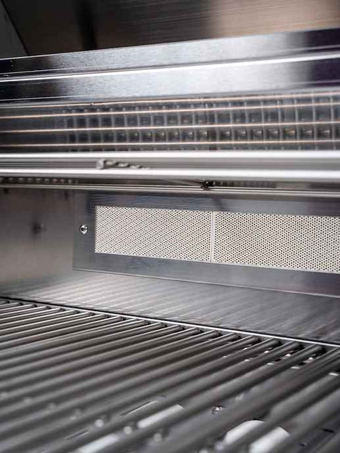 KoKoMo Outdoor Kitchen Island with Fire Feature – 7'6" x 9' - Outdoor Kitchen | Patioza