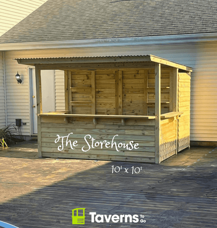 10 x 10 The Storehouse - Outdoor Bar Structures | Patioza