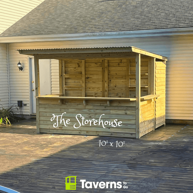 10 x 10 The Storehouse - Outdoor Bar Structures | Patioza