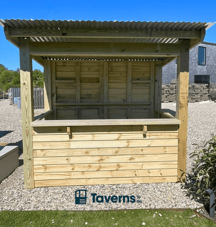 9 x 6 Castlebar Deluxe (MEDIUM) - Outdoor Bar Structures | Patioza