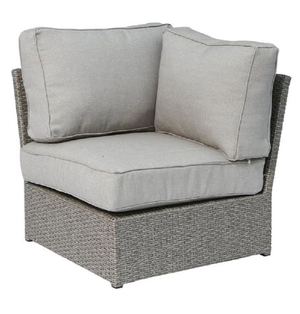 Patio Conversation Set & Cushions, Seats 4 - Gray Mix - 4 Piece Outdoor Sets | Patioza