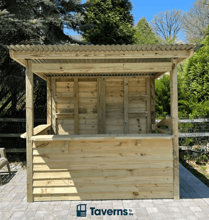 8 x 5 The Castlebar (MEDIUM) - Outdoor Bar Structures | Patioza