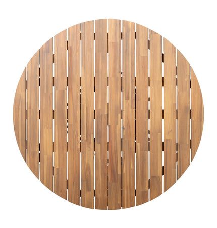 Patio Set Outdoor Acacia Wood Furniture Sets - Braided Dining Chairs & Dining Table - Patio Furniture | Patioza