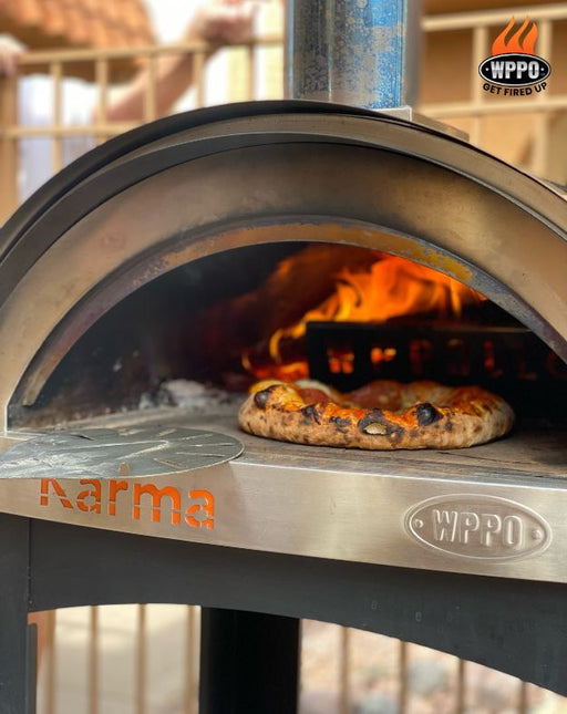 Karma 25 Colored Wood-Fired Oven With Stand/ Cart - Wood Fired Oven | Patioza