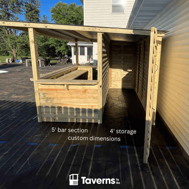 10 x 10 The Storehouse - Outdoor Bar Structures | Patioza