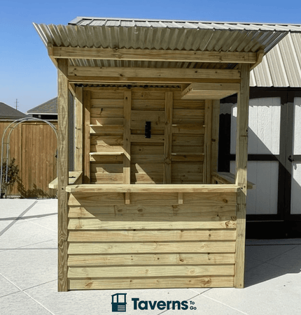 6 x 4 The Temple Bar (SMALL) - Outdoor Bar Structures | Patioza