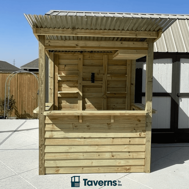 6 x 4 The Temple Bar (SMALL) - Outdoor Bar Structures | Patioza