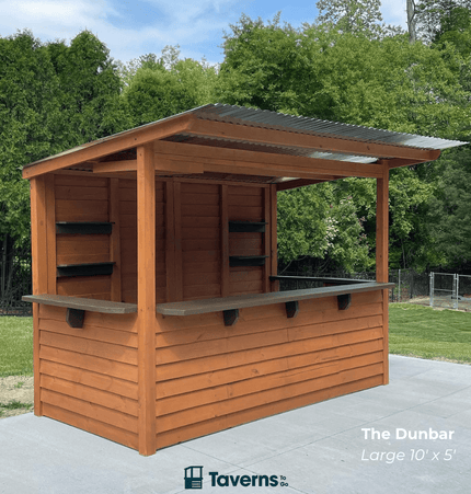 10 x 5 The Dunbar (LARGE) - Outdoor Bar Structures | Patioza