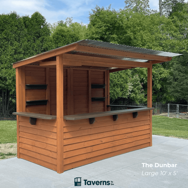 10 x 5 The Dunbar (LARGE) - Outdoor Bar Structures | Patioza