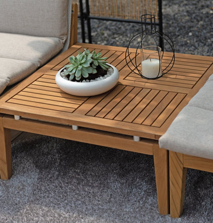 Arno 3pc Bistro Set Light - | Patioza