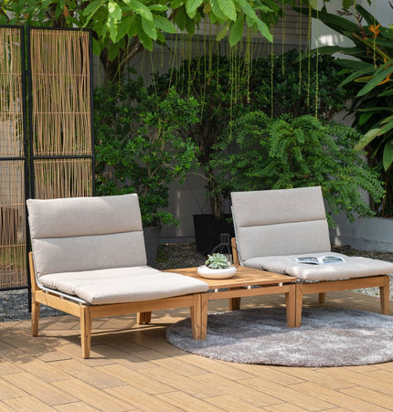 Arno 3pc Bistro Set Light - | Patioza