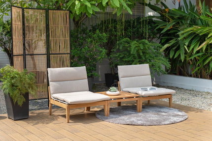 Arno 3pc Bistro Set Light - | Patioza