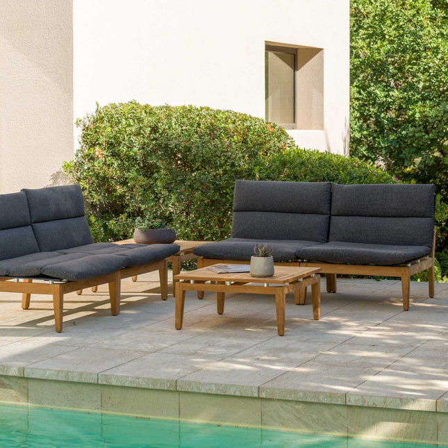 Arno 6pc Corner Set Dark - | Patioza