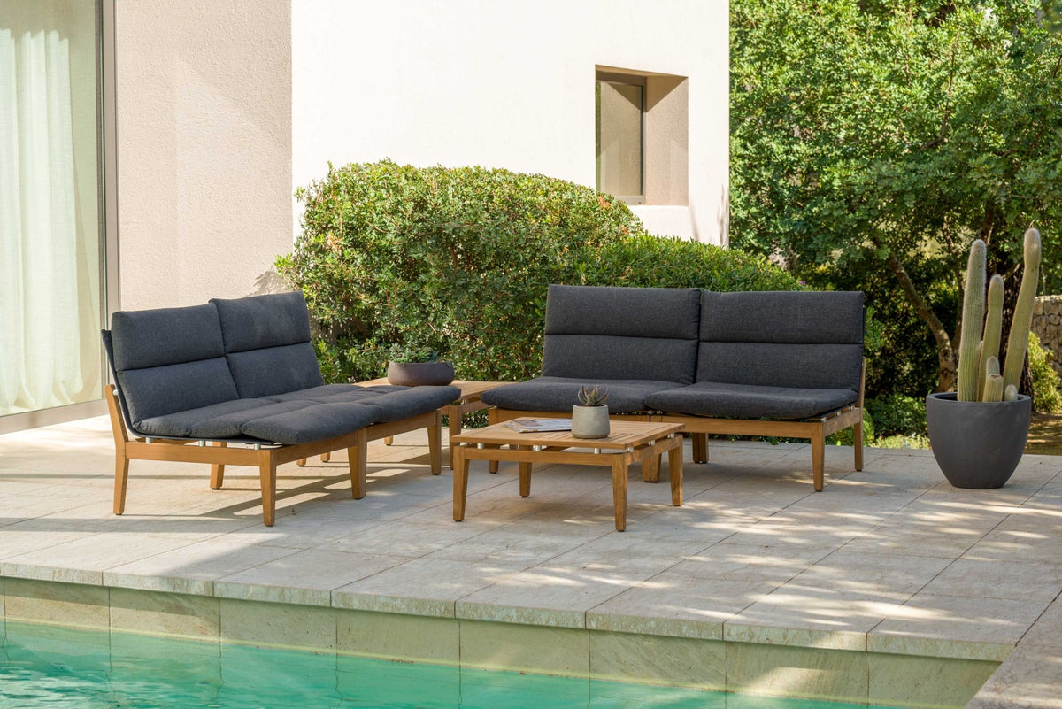 Arno 6pc Corner Set Dark - | Patioza