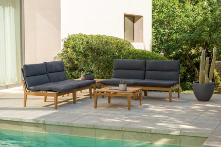 Arno 6pc Corner Set Dark - | Patioza
