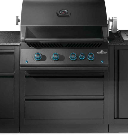 Patio Outdoor Kitchen - Patio Elegance OASIS™ 300 with Built - in 700 Series 32" Gas Grill - Outdoor Kitchen | Patioza
