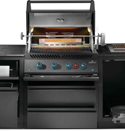 Patio Outdoor Kitchen - Patio Elegance OASIS™ 300 with Built - in 700 Series 32" Gas Grill - Outdoor Kitchen | Patioza