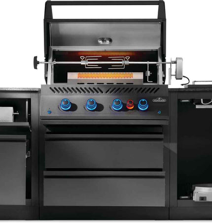 Patio Outdoor Kitchen - Patio Elegance OASIS™ 300 with Built - in 700 Series 32" Gas Grill - Outdoor Kitchen | Patioza