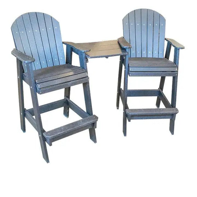 Tete - a - Tete Chair Set in Dining, Counter & Bar Heights - Patio Furniture | Patioza