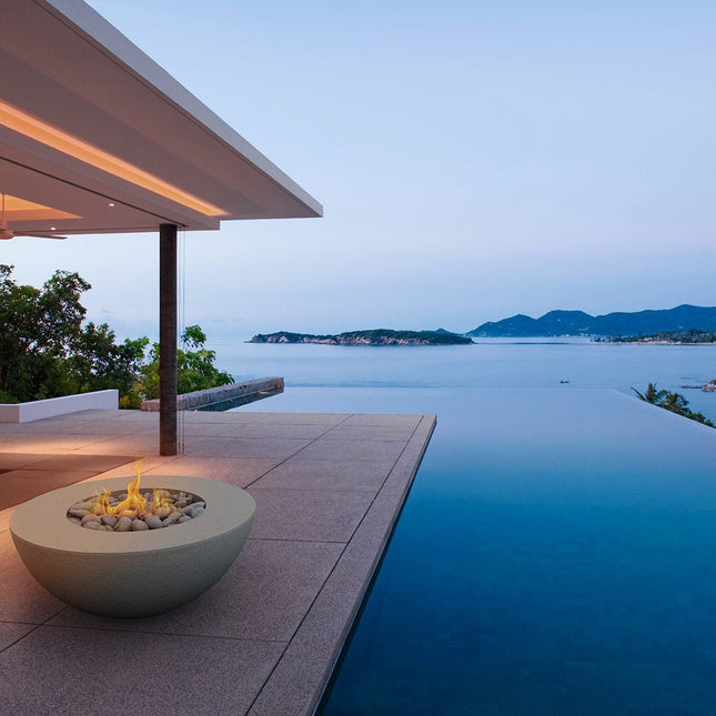 Conique | Concrete Fire Bowl - Fire Pits | Patioza