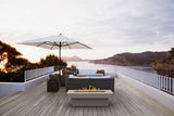Terraza | Concrete Fire Pit Table - Fire Pit Table | Patioza