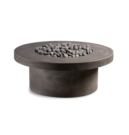 Mirasol - Circular Concrete Fire Pit Table - Fire Pits | Patioza